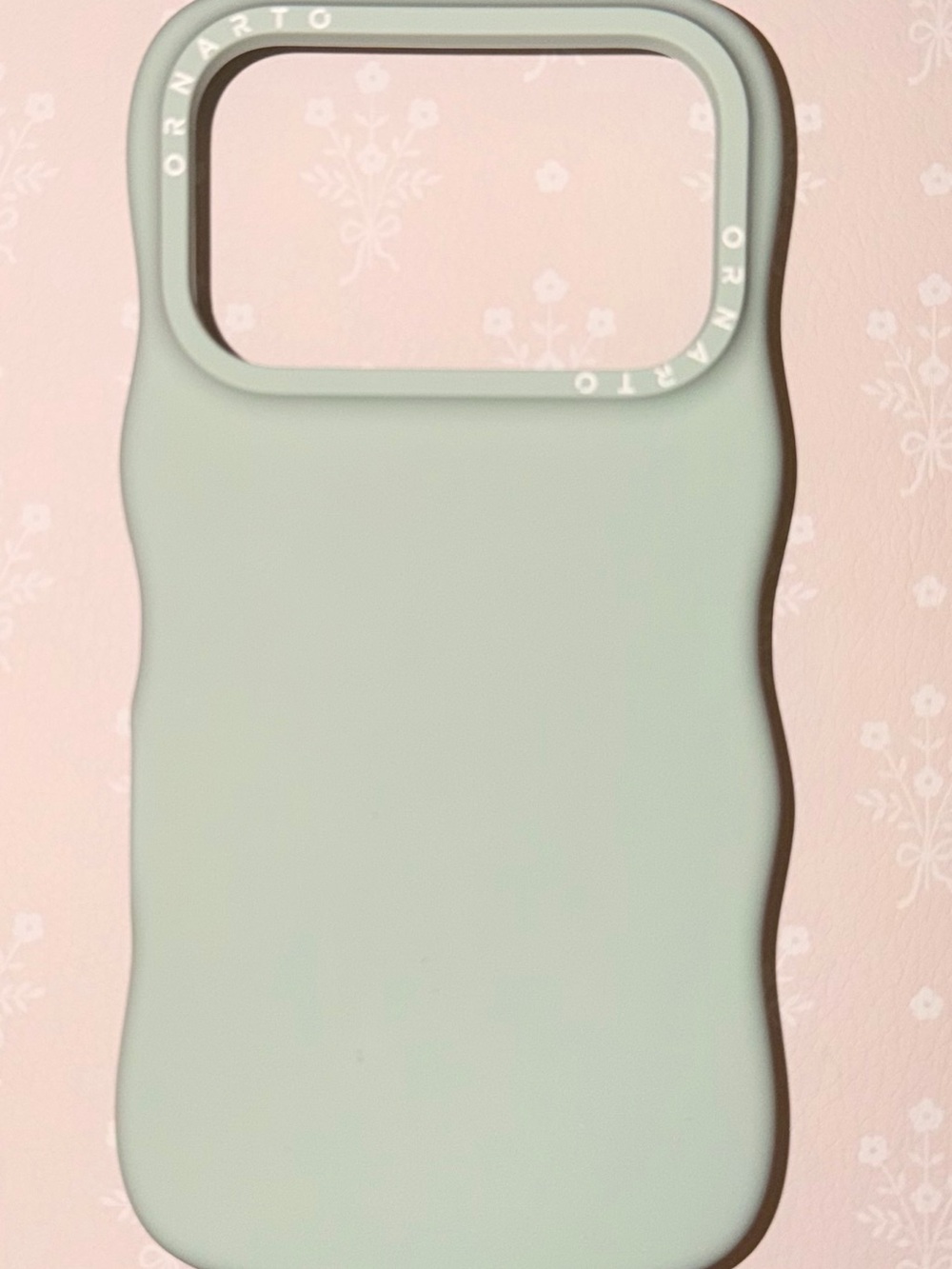 Ornarto Mint Green Silicone Phone Case
